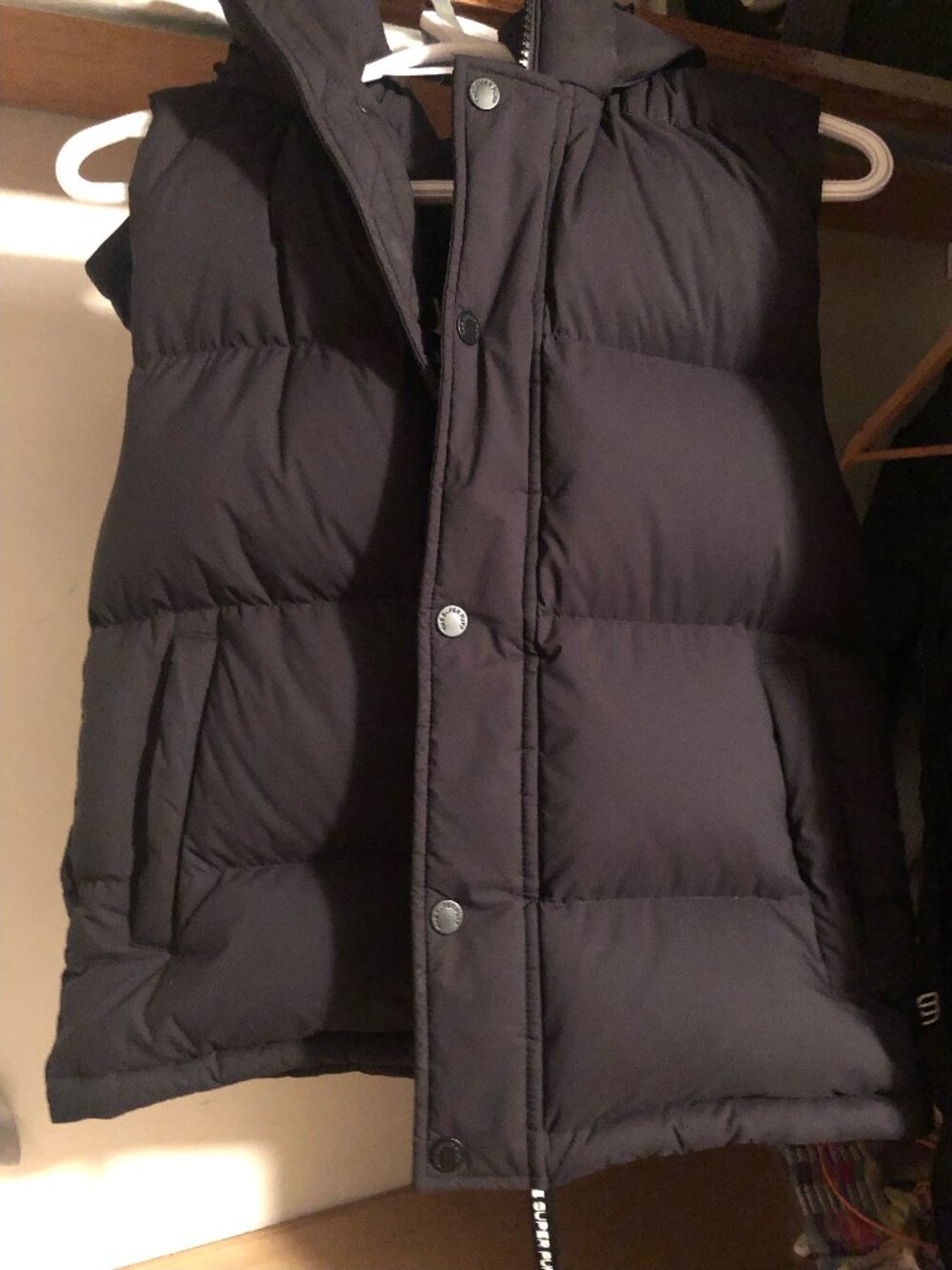 Aritzia Super Puff Sleeveless Jacket Vest Matte Black [Size XS]